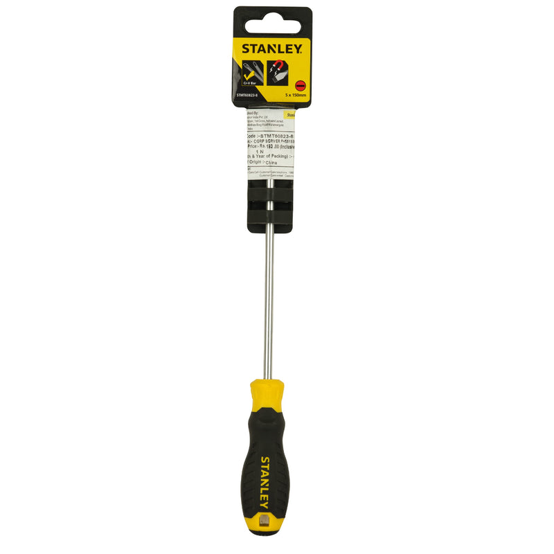 Tua vít dẹp Stanley kích thước từ 3mm - 8mm