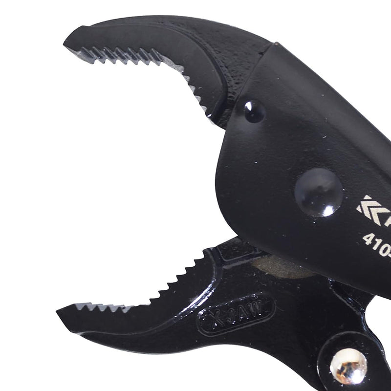 Kìm bấm chết hàm cong, kẹp đa điểm X-JAW Fujiya 410-BG Series (Kurokin) kích thước từ 191mm - 230mm, mở hàm tối đa từ 45mm - 50mm