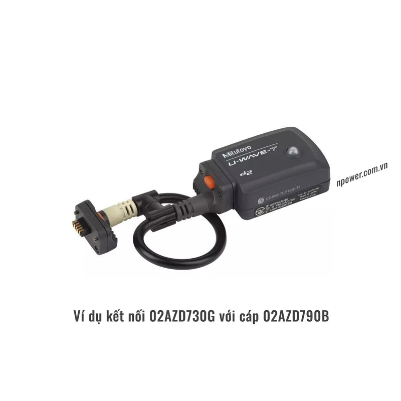 Phụ kiện phát tín hiệu U-WAVE-T Mitutoyo 02AZD730G, IP67