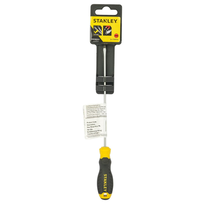 Tua vít dẹp Stanley kích thước từ 3mm - 8mm