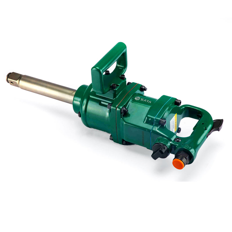 Máy siết bu lông hạng nặng, nòng dài, dùng khí nén SATA 01132 cốt 1 inch