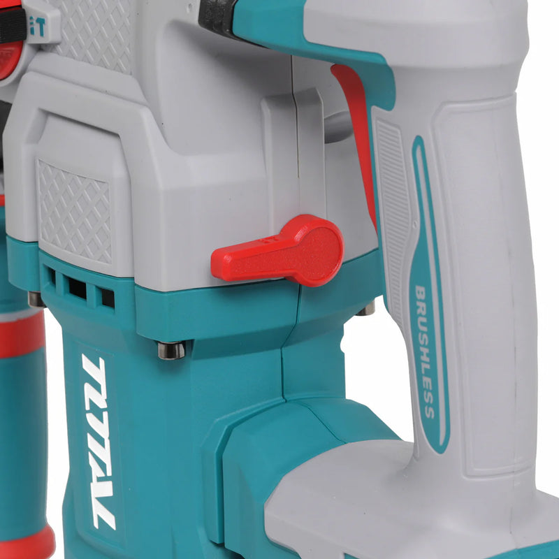 Máy khoan bê tông 3 chức năng Total TRHLI20286 dùng Pin 20V, đuôi gài SDS-Plus