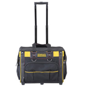 Túi đựng dụng cụ kiểu vali kéo FATMAX Stanley FMST1-80148 kích thước 18 inch vải Nylon 600D đế nhựa Polypropylene chống nước kèm tay kéo telescopic