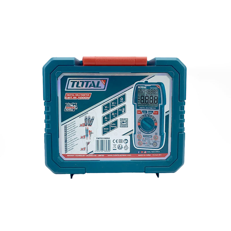 Đồng hồ vạn năng kỹ thuật số Total TMT5310004 đo được AC/DC