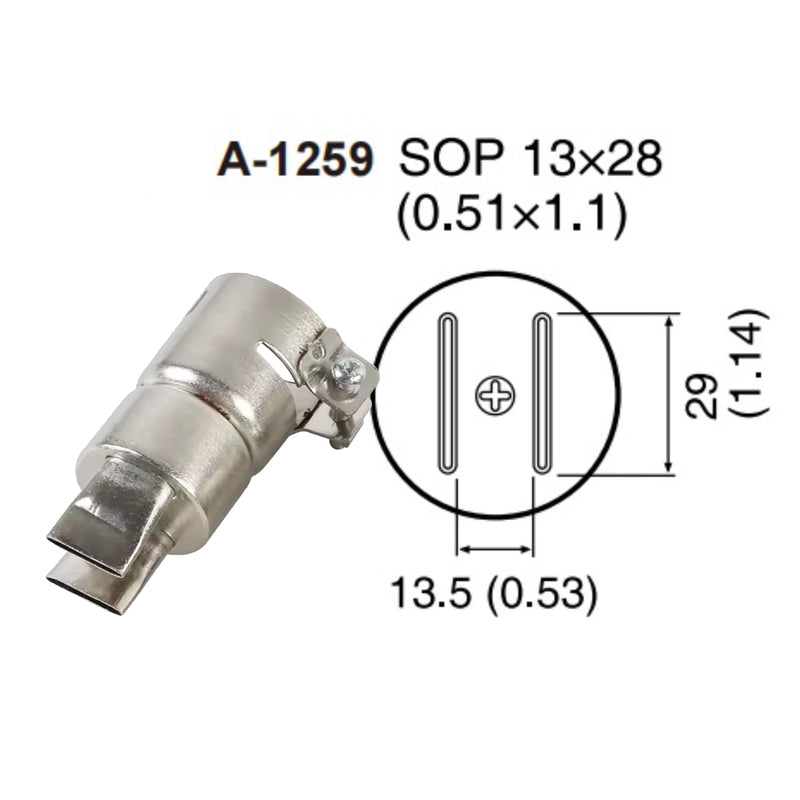 Phụ kiện đầu ống khò nhiệt Atten mã số A-1259