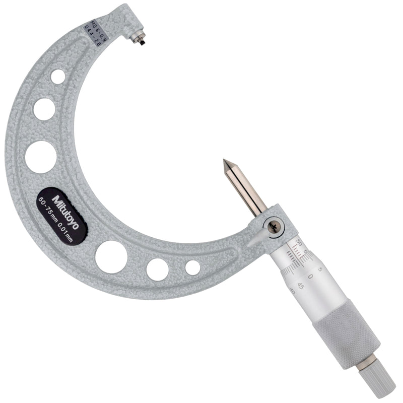 Panme Mitutoyo Series 125 - Screw Thread Micrometers, đo bước ren