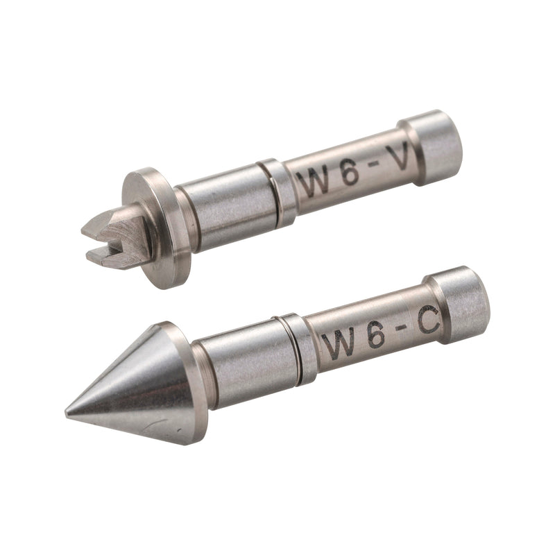 Phụ kiện cặp mũi đo bước ren hệ Anh (Whitworth) lắp Panme Mitutoyo