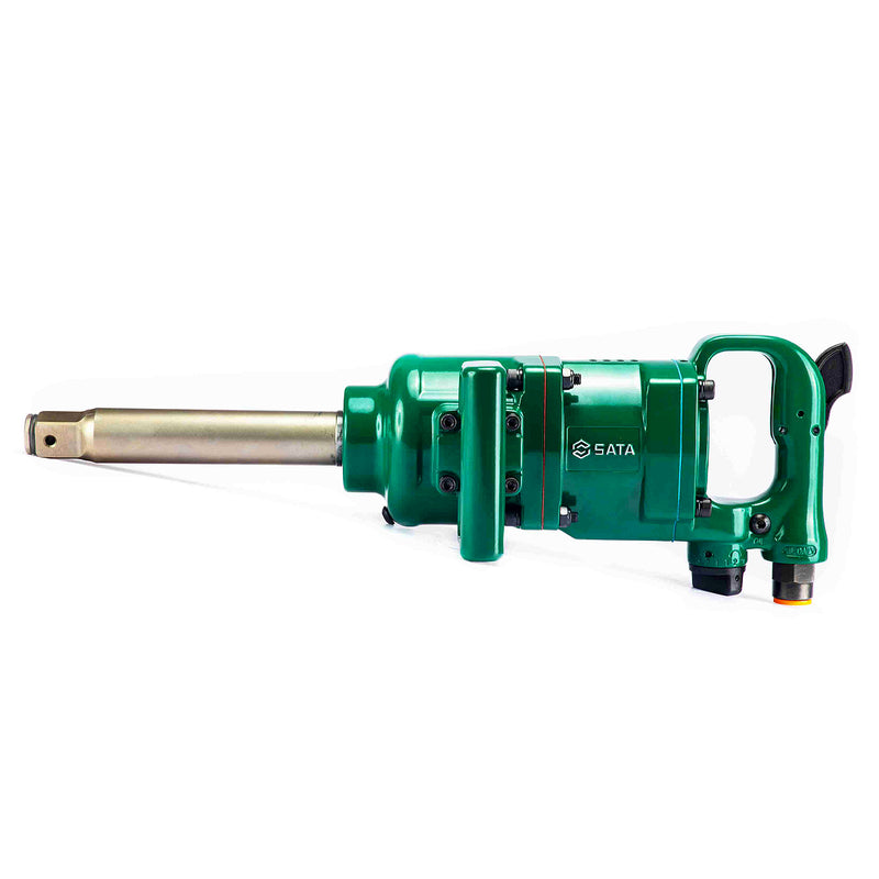 Máy siết bu lông hạng nặng, nòng dài, dùng khí nén SATA 01132 cốt 1 inch