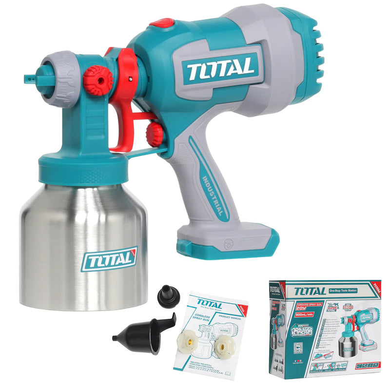Máy phun sơn Total TSGLI20041 dùng Pin 20V (Chỉ thân máy)