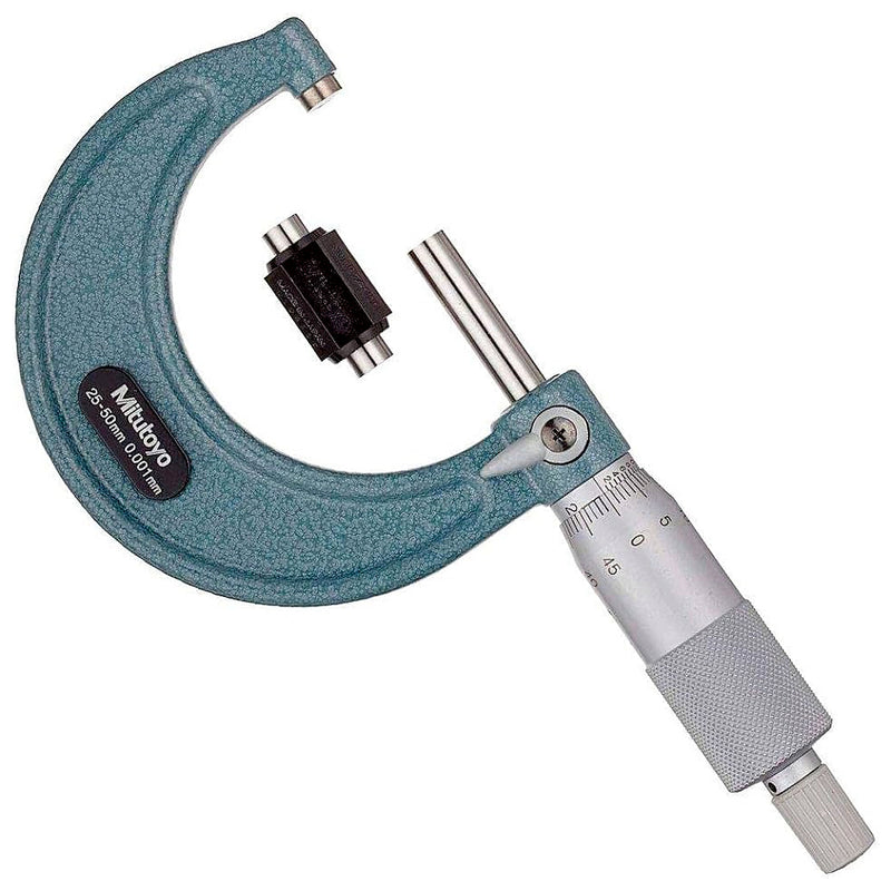 Panme đo ngoài Mitutoyo Series 103 hệ Metric, Nhóm Dãy đo từ 0 - 250 mm