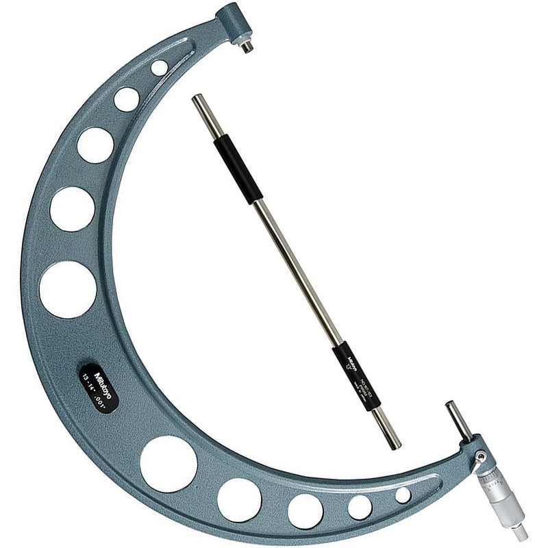 Panme đo ngoài Mitutoyo Series 103 hệ Inch, Nhóm dãy đo từ 10 - 20 Inch