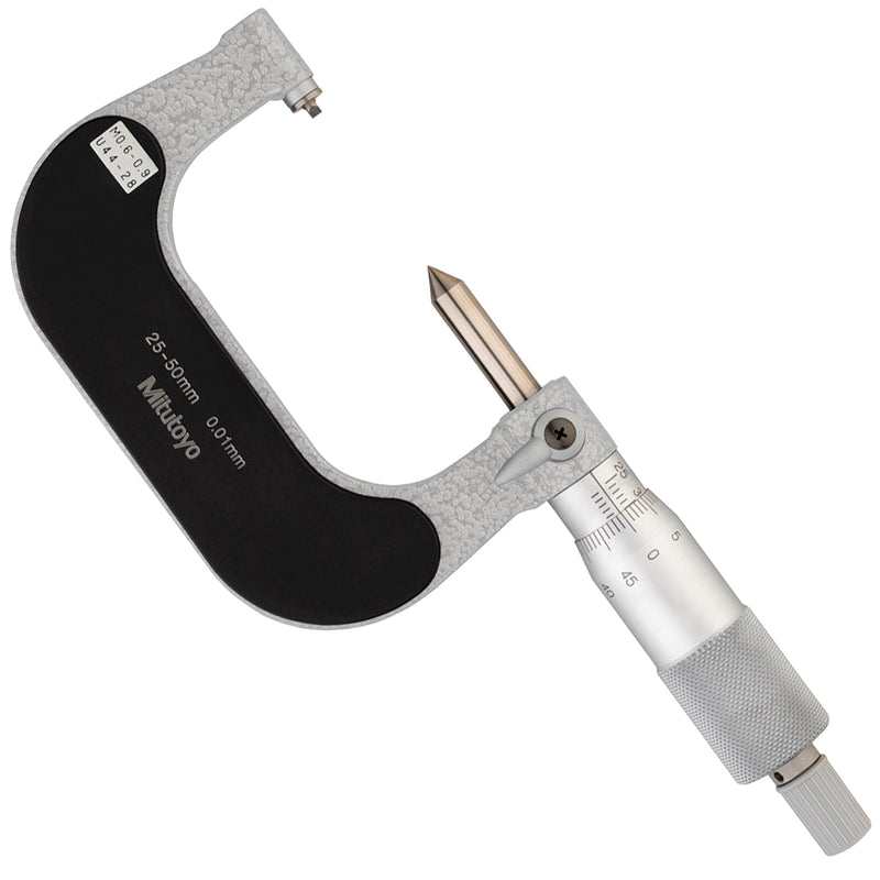 Panme Mitutoyo Series 125 - Screw Thread Micrometers, đo bước ren