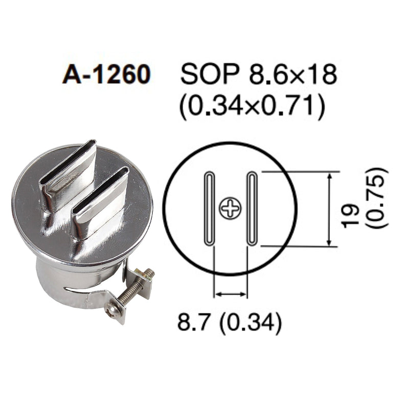 Phụ kiện đầu ống khò nhiệt Atten mã số A-1260