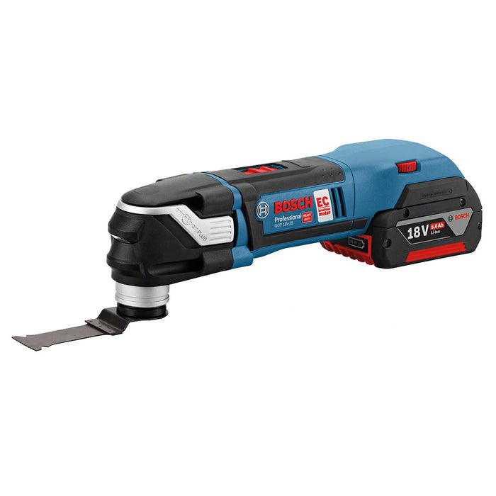 Máy cắt rung đa năng Bosch GOP 18V-28 dùng Pin 18V, tiêu chuẩn lưỡi Starlock, Starlock Plus