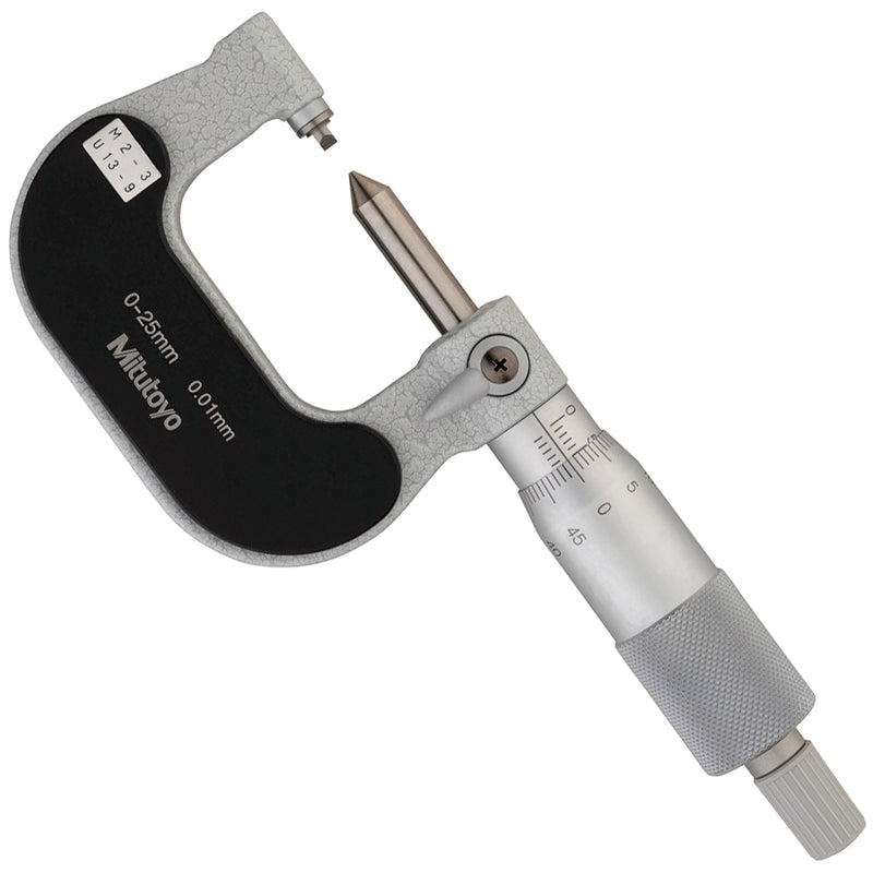 Panme Mitutoyo Series 125 - Screw Thread Micrometers, đo bước ren