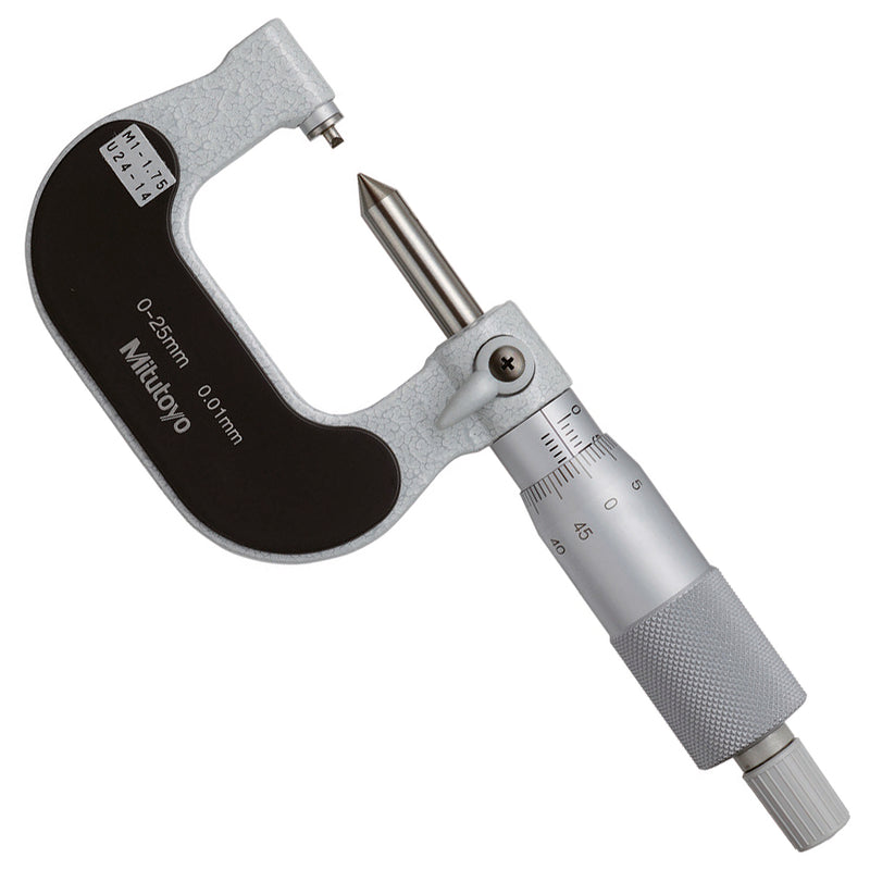 Panme Mitutoyo Series 125 - Screw Thread Micrometers, đo bước ren