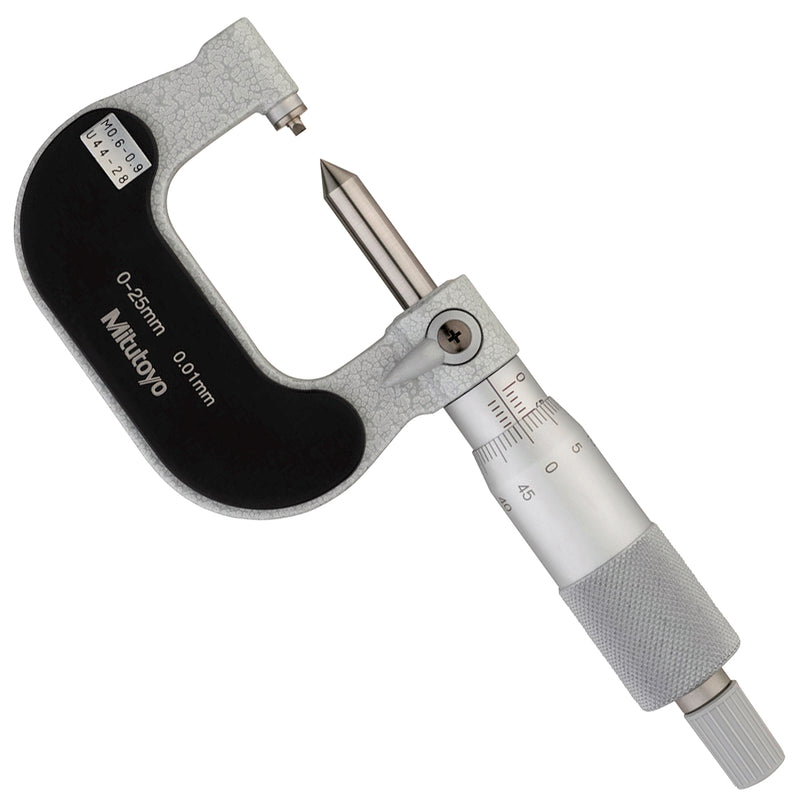 Panme Mitutoyo Series 125 - Screw Thread Micrometers, đo bước ren