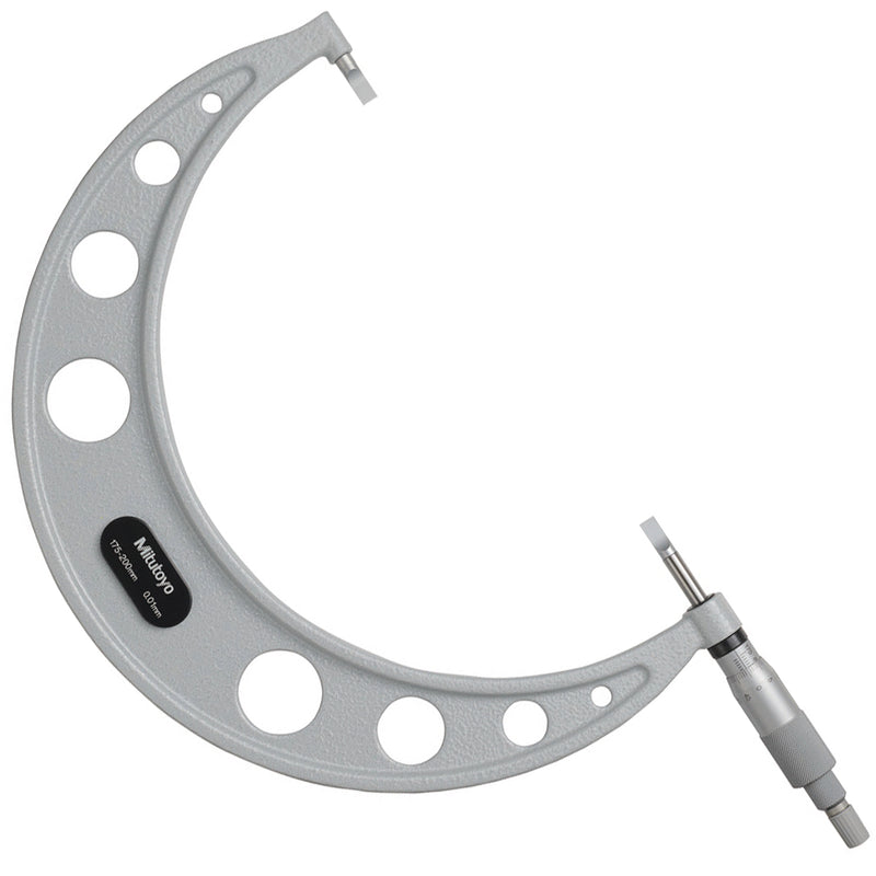 Panme Mitutoyo Series 122 - Blade Micrometers, non-rotating, đầu đo lưỡi dẹp | trục đo không xoay