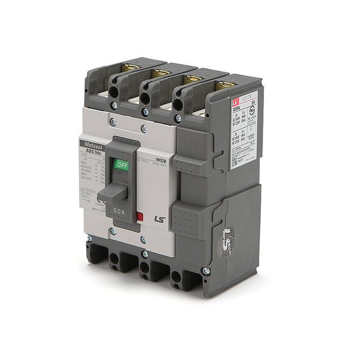Cầu dao tự động MCCB 4P LS, tải danh định từ 15A ~ 1600A, dòng cắt từ 18kA ~ 75kA