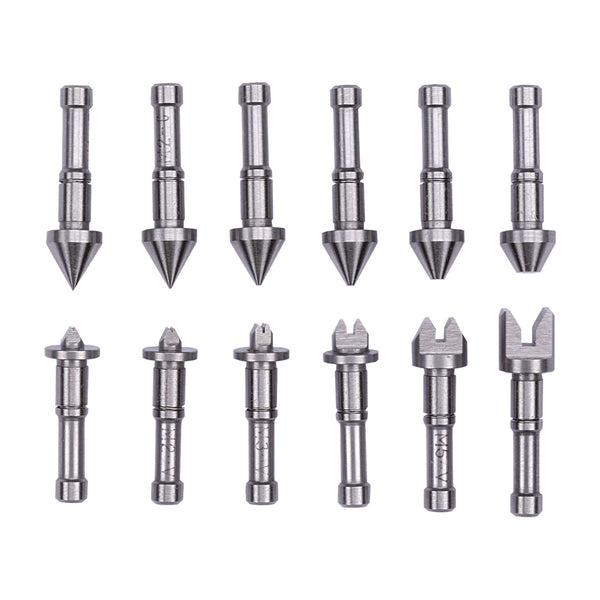 Phụ kiện Bộ mũi đo bước ren hệ Met/ Unified lắp thước Panme Mitutoyo - Mã số: 126-800