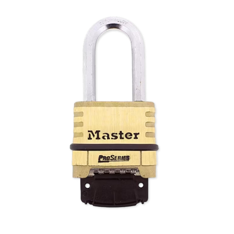 Ổ khóa số càng dài Master Lock 1175DLH cao cấp, thân khóa bằng đồng thau nguyên khối, 4 cọc số