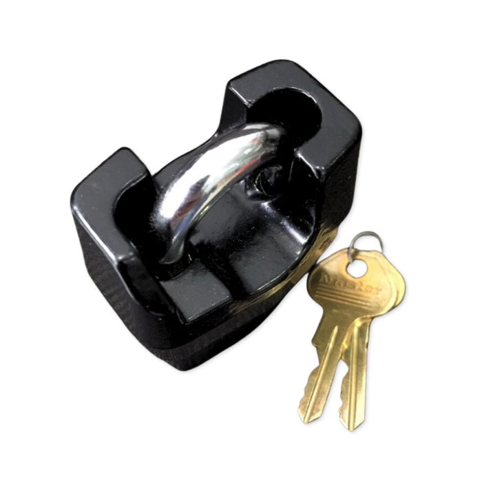 Ổ khóa treo Master Lock 6325WO cao cấp, thân khóa bằng thép lá được bọc nhựa vinyl 61mm