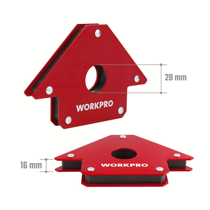 Ê ke góc 4 hướng có nam châm dùng trong ngành hàn Workpro