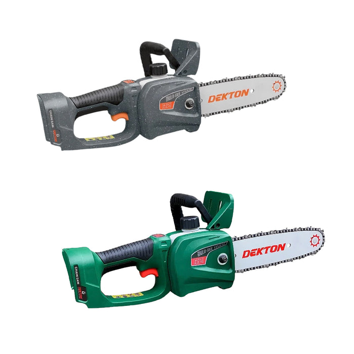 Máy cưa xích Dekton M21-CS08BL dùng pin 21V, chiều dài lam 200mm