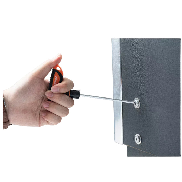 Bộ lục giác 5 chi tiết tay cầm chữ T Kendo 20779, vật liệu thép Cr-V