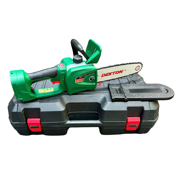 Máy cưa xích Dekton M21-CS08BL dùng pin 21V, chiều dài lam 200mm
