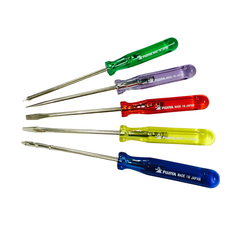 Bộ tua vít chính xác 5 chi tiết cao cấp Fujiya No.777. Xuất xứ Nhật Bản