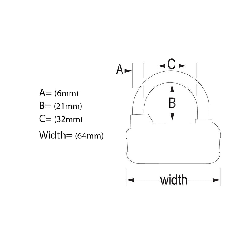 Ổ khóa số Master Lock 1523D cao cấp, thân khóa bằng kim loại rộng 64mm, 4 cọc số nhiều màu sắc