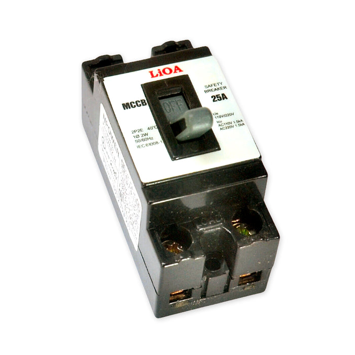 CB cóc Lioa loại 2 tiếp điểm 2P2E, dòng cắt 1.5kA