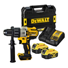 DCD996M2: Thân máy + sạc + 2 Pin dung lượng 4Ah + Vali