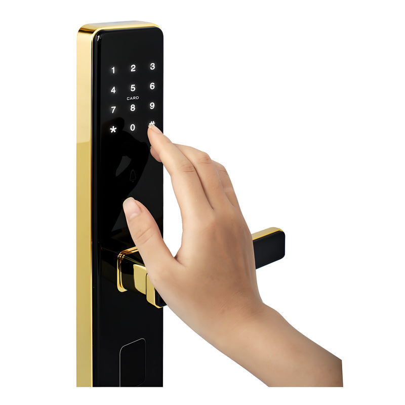 Khóa điện tử Việt Tiệp INNOVITI 28385 tích hợp vân tay, mã số, chìa và thẻ từ
