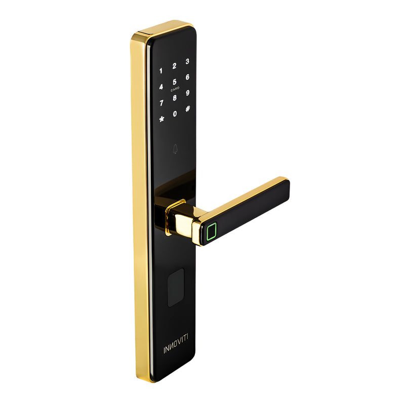 Khóa điện tử Việt Tiệp INNOVITI 28385 tích hợp vân tay, mã số, chìa và thẻ từ
