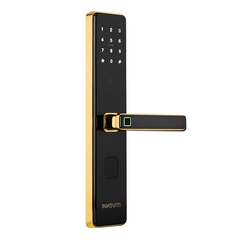 Khóa điện tử Việt Tiệp INNOVITI 28385 tích hợp vân tay, mã số, chìa và thẻ từ