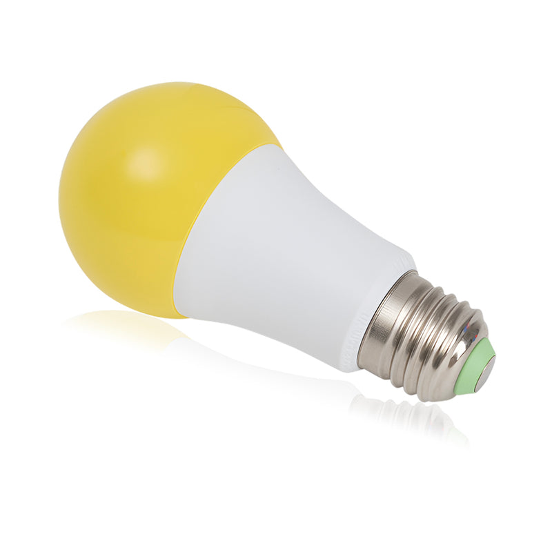 Bóng đèn LED màu vàng SOPOKA BM7-Y 7W đuôi E27, chống nước, tiết kiệm điện, trang trí trong nhà và ngoài trời