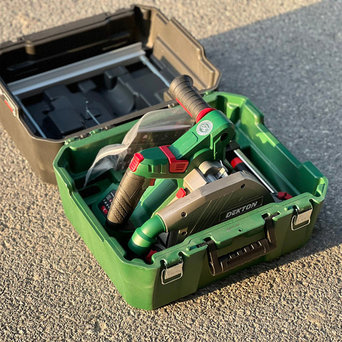 Máy cưa đĩa trượt Dekton M21-CGT140BL dùng pin 21V, đường kính lưỡi 140mm