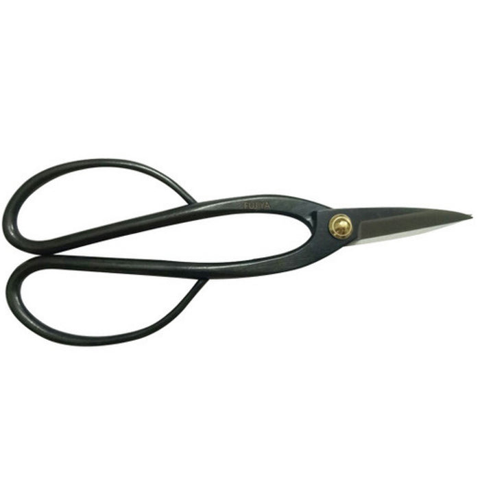 Kéo tỉa cây Bonsai cán bầu dục Fujiya FBH-02, kích thước 210mm, chất liệu thép carbon. Xuất xứ Nhật Bản