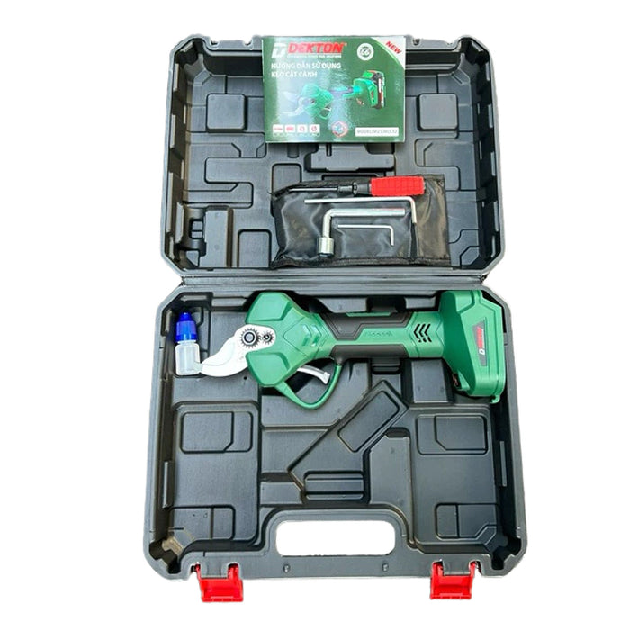 Máy cắt cành Dekton M21-MCC32 dùng pin 21V, khả năng cắt tối đa 32mm