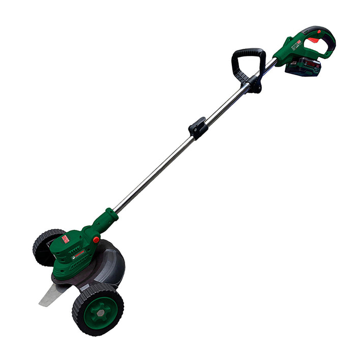 Máy cắt cỏ Dekton M21-CC2302 dùng pin 21V, độ rộng cắt tối đa 230mm, có bánh xe di chuyển