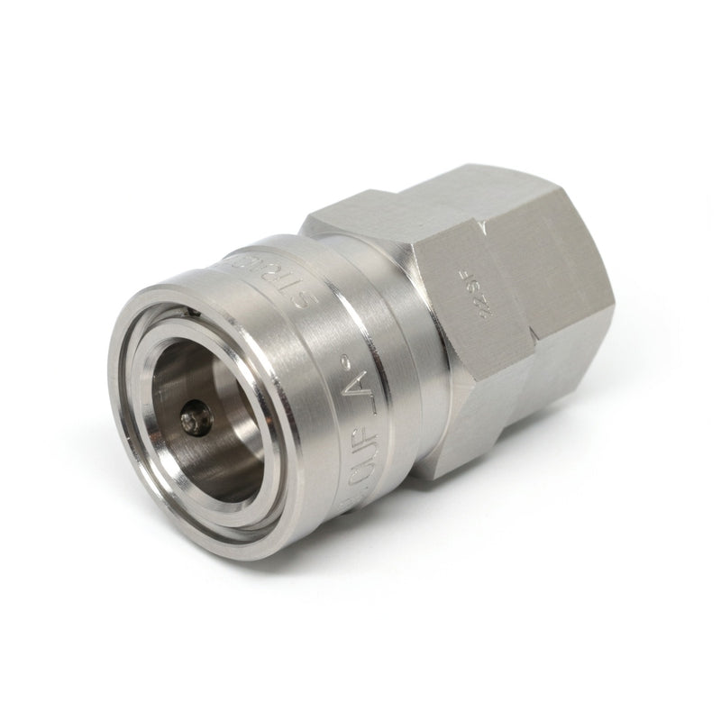 Đầu nối nhanh Hi Cupla Standard SF-Type (Socket) kiểu kết nối ren trong, gioăng tiêu chuẩn NBR (Nitrile Rubber)