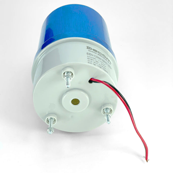 Đèn cảnh báo led xoay Decom không còi và có còi