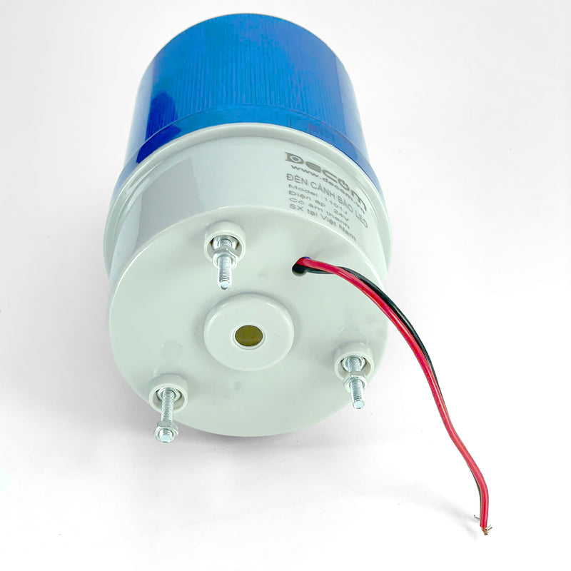 Đèn cảnh báo led xoay Decom không còi và có còi