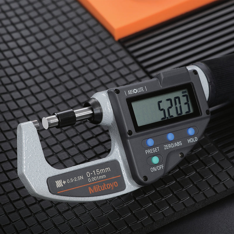 Panme điện tử Mitutoyo Series 227 - Adjustable Measuring Force Micrometers. Điều chỉnh lực kẹp, Có cổng SPC xuất dữ liệu