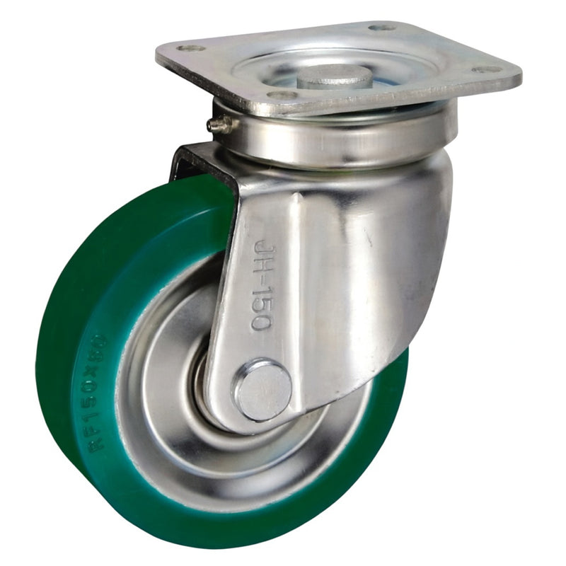 Bánh xe đẩy tải siêu nặng Ukai JH-Type có xoay, không khóa bánh, đường kính từ 130mm - 200mm