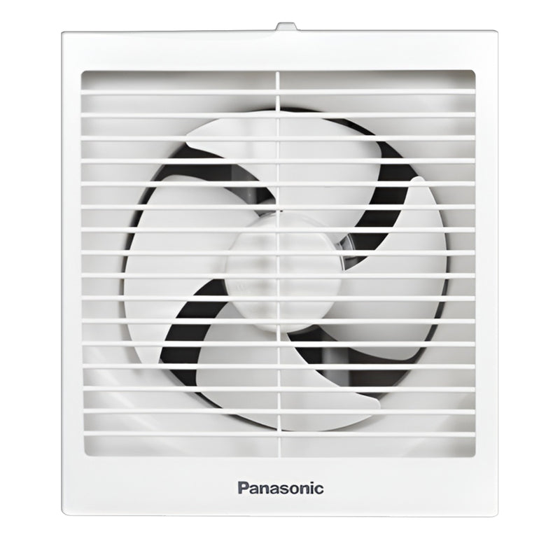 Quạt hút gắn tường dân dụng Panasonic, hút 1 chiều, có màn che
