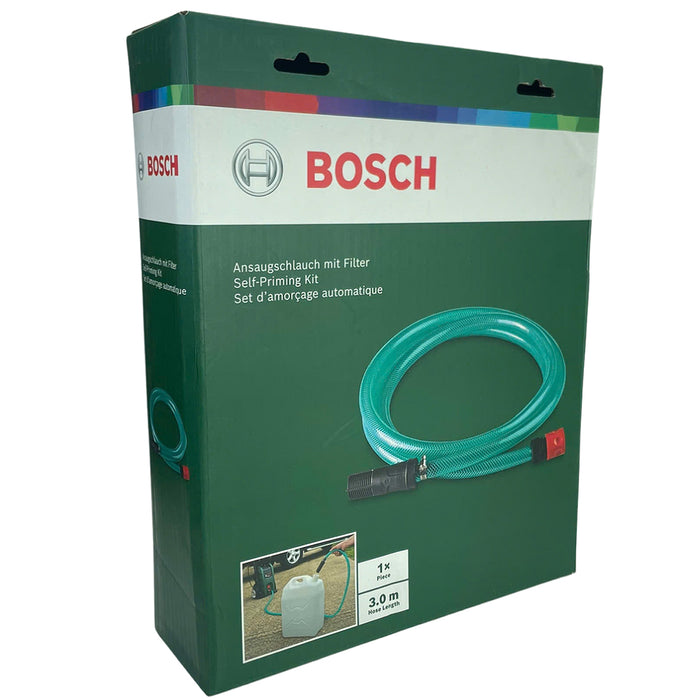 Phụ kiện hỗ trợ hút nước Bosch F016800421 dài 3m, dùng cho máy xịt rửa cao áp