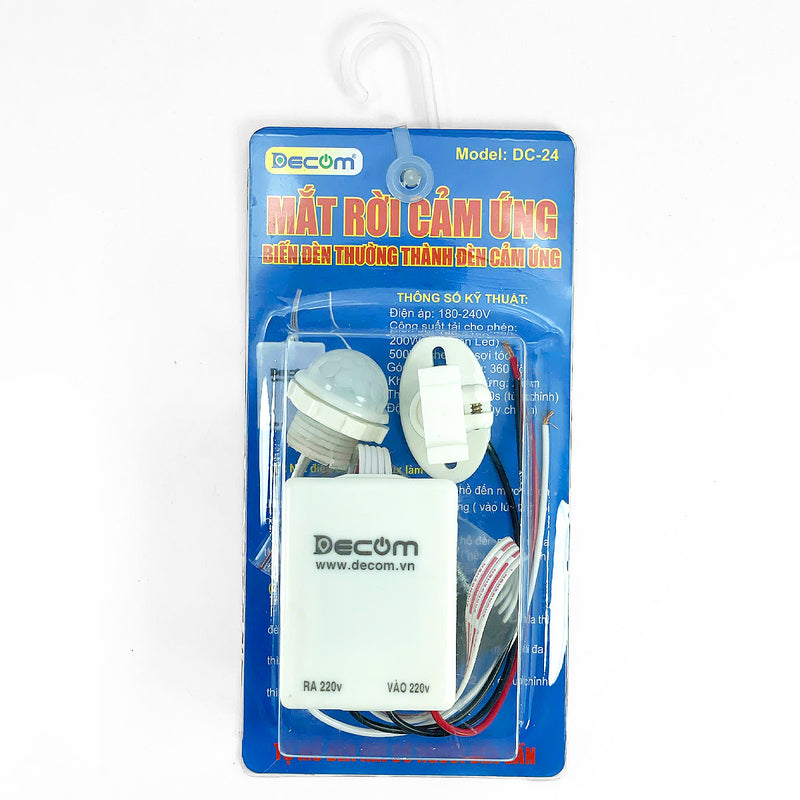 Mắt cảm ứng Decom DC-24 dùng cho đèn, quạt